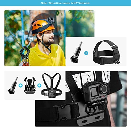 AKASO 42 in 1 Action Camera Accessory Kit, Compatible with GoPro Hero10/Hero9/Hero8/Hero7/GoPro Max/Insta360/DJI Osmo Action Apexcam — view 4