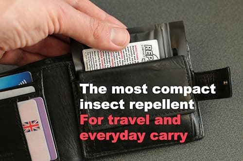 Repellets – Compact insect repellent wipes ideal for travel & everyday carry. Repels mosquitoes, ticks & biting flies. With Citrepel® & rainforest botanicals. DEET-free formula. 2 packs of 6. UK-made. — view 2