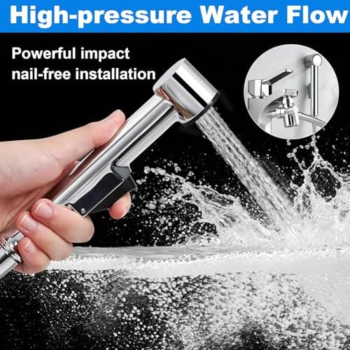 Home Handheld Toilet Set Bidet Sprayer with Faucet Spray for Toilet — view 2