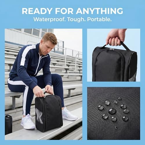 Waterproof Shoe Bag, Portable Unisex Durable Travel Storage — view 6