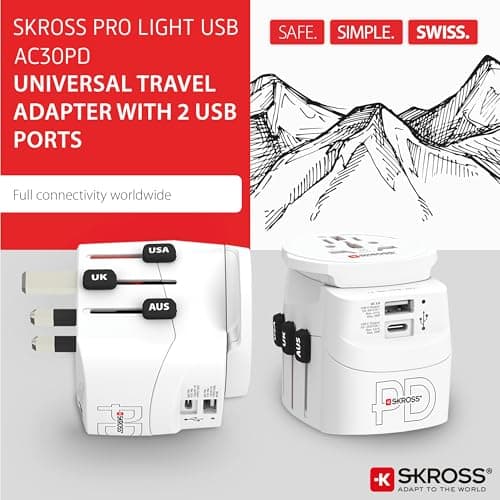 SKROSS PRO Light AC30PD - World, Universal Travel Adapter — view 2