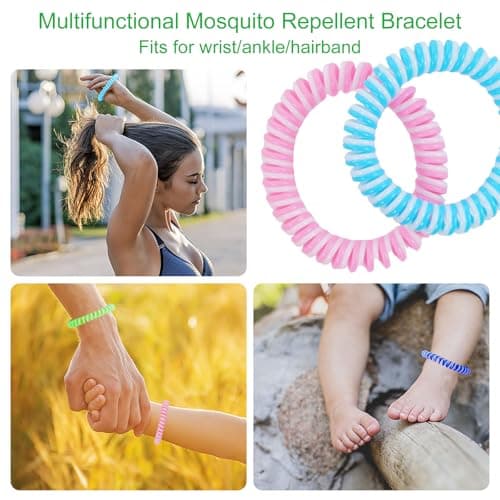 ORUZA Mosquito Repellent Bracelet, Mosquito Bands12 Pack — view 6