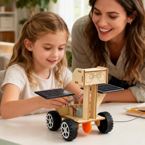 STEM Building Kits Solar Powered Robot Educational Toys — view 3