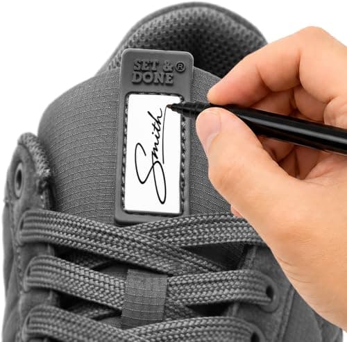 Set & Done Men's Casual Dress Sneakers | Ultralight and Flexible Men's Walking Shoes for Work, Travel & Everyday Style Grey — view 5