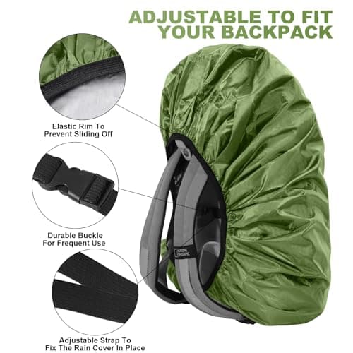 LAMA 1 Pack Waterproof Backpack Rain Cover for Size XXL 75L–85L Rucksack — view 4