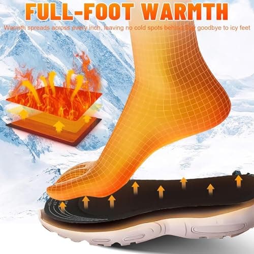 Self-Heating Insoles Portable Trimmable Breathable Tool — view 4