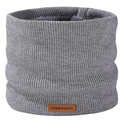 I Kua Fly Winter Snoods for Men Women Unisex Thermal Neck Warmer Scarf