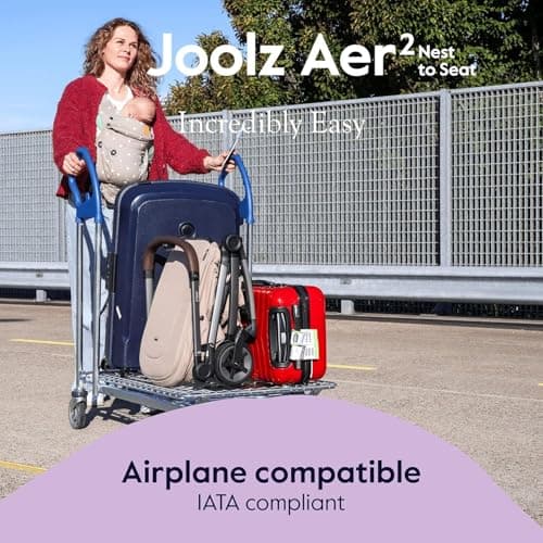 Joolz AER2 Nest to Seat for Newborn to Toddler – Easy One-Hand Fold — view 4