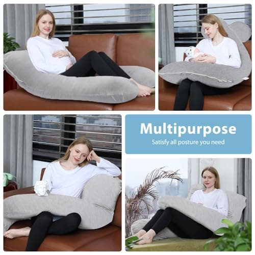 Chilling Home Pregnancy Pillow Cooling, Maternity Pillow for Pregnant Women — view 4