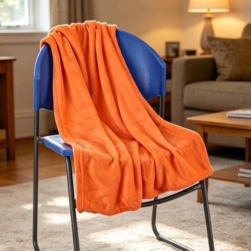 Anmrept 12 Pcs Flannel Throw Blankets Bulk Multicolor Lightweight Flannel Blanket Pack for Home Bedroom Office Warm Soft Throws for Travel Camping Picnic Wedding 27.6 x 39.4 Inches — view 4