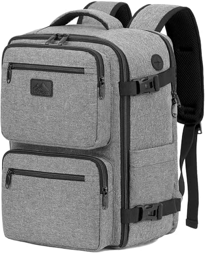 LYNXCHER Ryanair Cabin Bags 40x20x25 Travel Backpack Carry-ons Hand Luggage Bag Small Rucksack Underseat Cabin Size 20L Flight Laptop Bags(Gray, S)