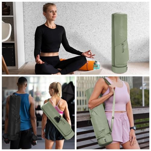 sportsnew Yoga Mat Bag Full Zip Pilates Bag with Adjustable Carring Strap — view 6