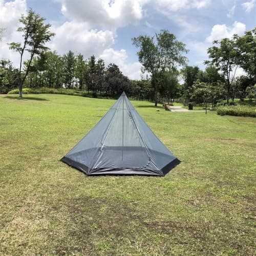 QuivyLivy Hexagonal Pyramid Tent, 285cm Diameter — view 3