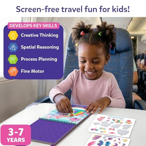 Skillmatics Peelies – Unicorns & Princesses, Reusable Sticker Activity Book — view 5