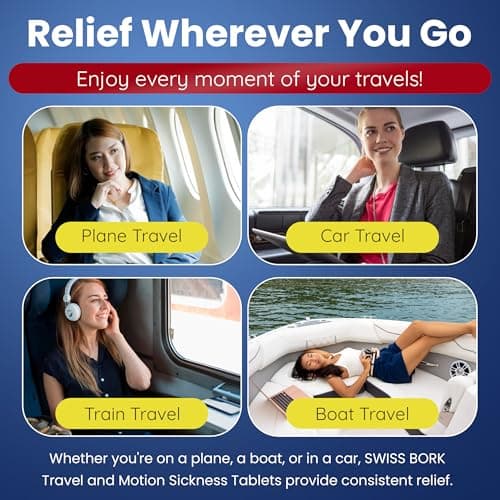 Sugar Free Travel Sickness Tablets — Ginger Tablets for Nausea Relief, Morning Sickness & More — Chewable Motion Sickness Tablet for Kids and Adults (Mint Flavor x 10PCS) — view 6