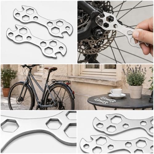 molicorl Bike Multi Tool, Compact Bicycle Repair Tool and Spanner Accessory for Adults, Portable Cycle Maintenance Equipment for Road Bikes, Mountain Bikes, Commuting and Travel — view 4