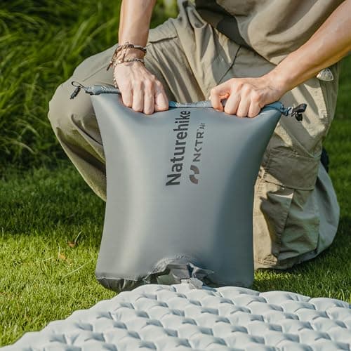 Naturehike Pump Sack Roll Top Compression Pump Bag for Sleeping Mats, Portable Pump Sack for Camping Mats, Sleeping Pad, Inflatable Air Mattress — view 6