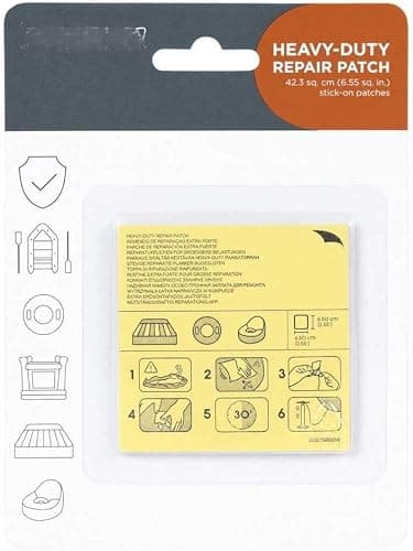 Heavy Duty Pool Repair Patches 10 Pack Swimming Pool Puncture Repair Kit | Waterproof Repair Patches for Inflatable Pools, Paddling Pools, Pool Liners, Floats & Inflatables.