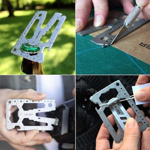 Lever Gear Toolcard Pro 40-in-1 Credit Card Multitool, TSA Compliant — view 4