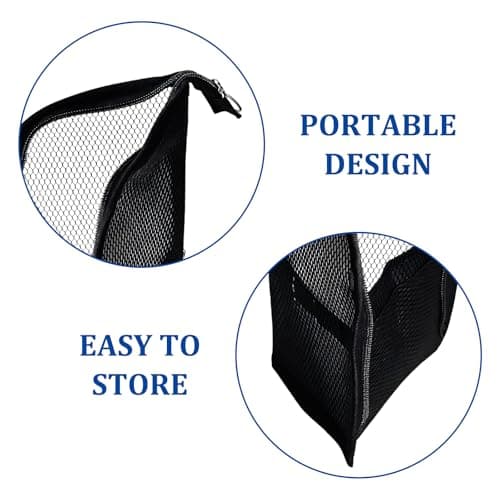 Azoisuwr 2 Pcs Standing Toiletry Bag, Portable Lightweight Travel Toiletry Bag, Large Capacity Waterproof for Travel Storage Toothbrush Toothpaste Makeup Brush — view 3
