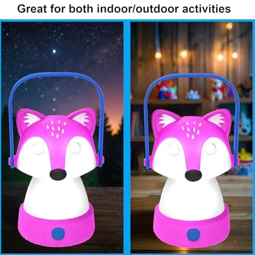 KidzAdventure Kids Camping Essentials – LED Kids Lantern and Rechargeable Kids Headlamp Set | Multiple Purposes Kids Nightlight/Flashlight Toys –Holiday, Halloween N Birthday Gifts for Toddlers — view 5
