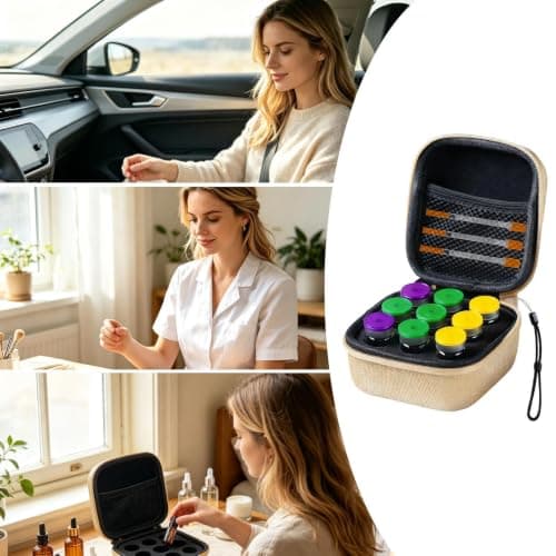 Portable Cooler Case 9 Slots, Travel for 10ml Vials — view 6