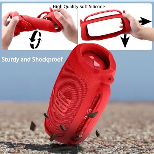 co2CREA Silicone Case for JBL Charge 5 WiFi and Bluetooth Speaker — view 5
