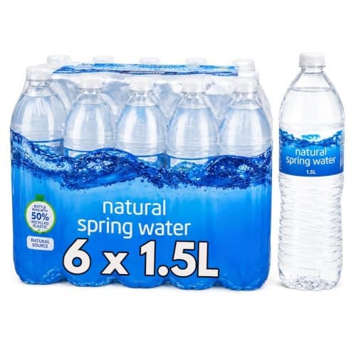 Multipack Cost co - 1.5l Still Spring Water, Bulk Hydration Pack For Everyday Use - 6 x 1.5l Bottles