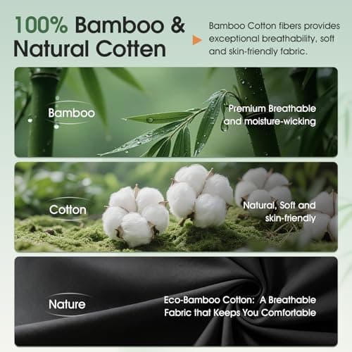 MUSICOZY 3D BambooCotton Sleep Mask Headphone for Side Sleeper 100%Blackout — view 2