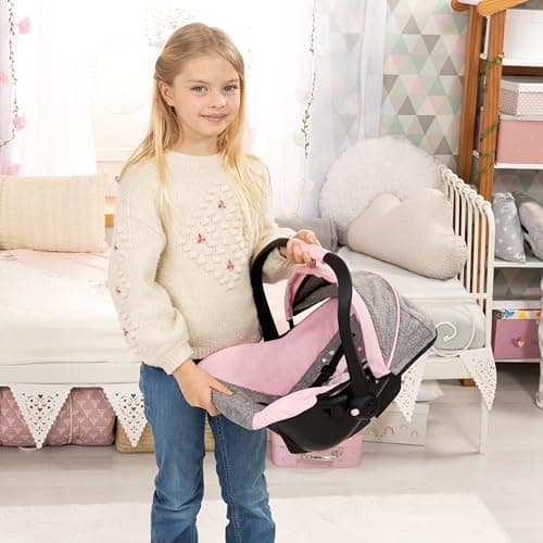 Bayer Deluxe Dolls Car Seat - Baby Doll Travel Car Seat, with Sun Canopy — view 6