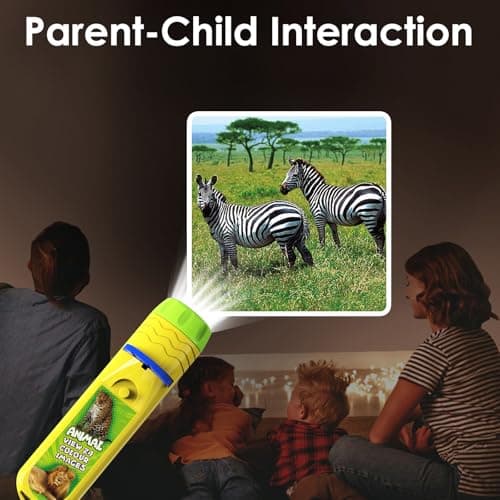 Pup Go 2 in 1 Dinosaur & Animal Projector Flashlight Toy for Kids Ages 3-7 — view 6