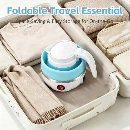 Travel Kettle Electric Foldable Camping Kettle Collapsible Kettle — view 6