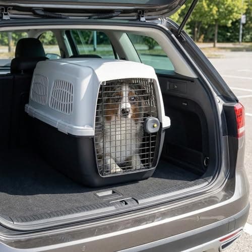 Ferplast Large Dog Carrier Airline Approved IATA, Max 30 Kg — view 2