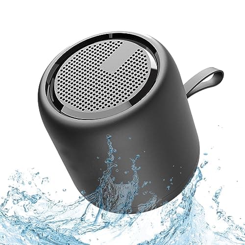 Bluetooth Speaker, Portable Wireless Bluetooth Speaker, Mini Speakers,HD Surround Stereo Sound,[6-24 Hour Playtime] IPX4 Waterproof,Noise-Cancelling Mic for Camping,Outdoor, Travel, Home,Garden Party