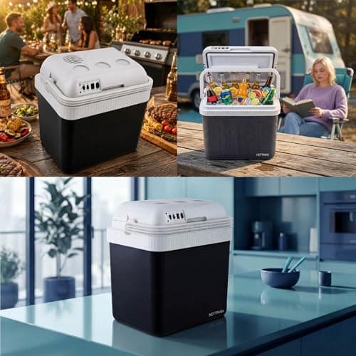 HEFTMAN 24L Electric Cool Box - Electric Cooler Box 12V 240V — view 6