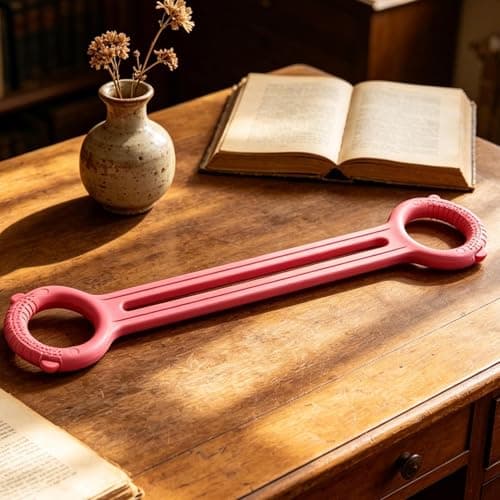 Resistance Bands with Handles Silicone Figure 8 with Non-Slip Handle — view 3