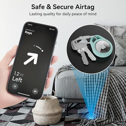 For AirTag Holder,Waterproof Airtag keyring for Apple Airtag 2(Gen 1&2) — view 6