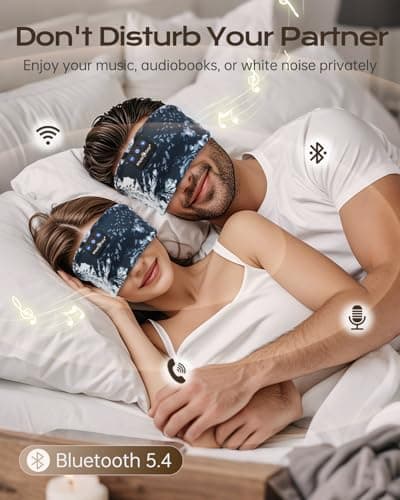 MUSICOZY Sleep Headphones Headband Cooling Headphones for Sleeping & Sport — view 6