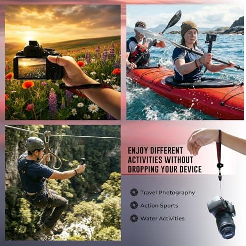 Nordic Flash Hand Strap 5-Pack - Quick-Release Lanyards for Camera & Phone, Premium Strap Around Wrists for Secure Grip - Ideal for Travel, Hiking & Photographers — view 5