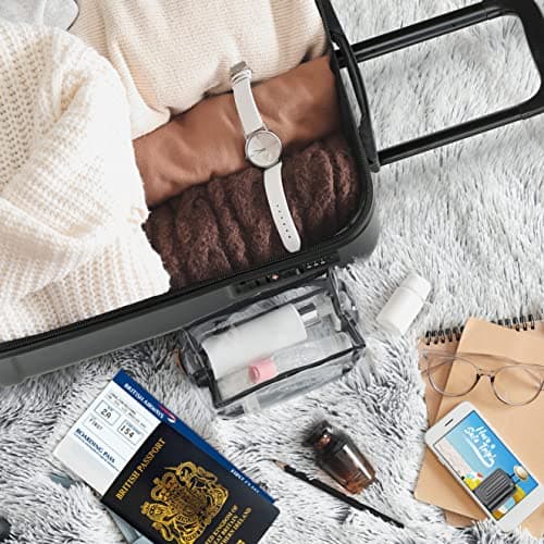 Flight Knight Premium Hard Shell Lightweight Cabin Suitcase - 8 Spinner Wheels - Built-in TSA Lock & USB Port - Luggage Approved for Over 100 Airlines Including Ryanir (Priority) - 55x40x20cm — view 6