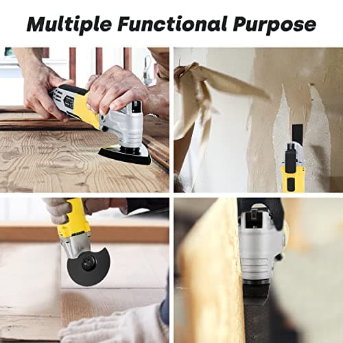 Enventor Oscillating Multi Tools, 300W 15000-22000 OPM, 6 Variable Speeds — view 6
