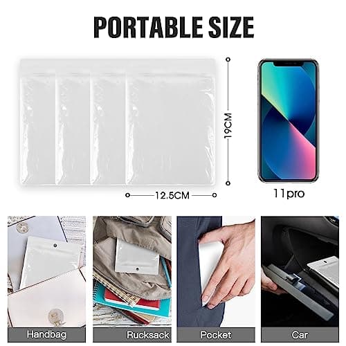 4 Pack Ponchos Waterproof with Sleeves and Drawstring Hood, Thickened Portable Adult Disposable Waterproof Poncho, Clear Raincoat Ideal for Festival Waterproofing, Theme Parks, Emergency, Camping — view 6