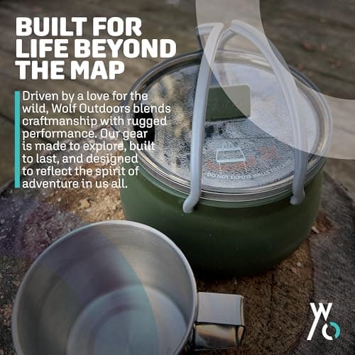 EZYSTOW 1L Collapsible Kettle Travel | Silicone Foldable Kettle — view 6