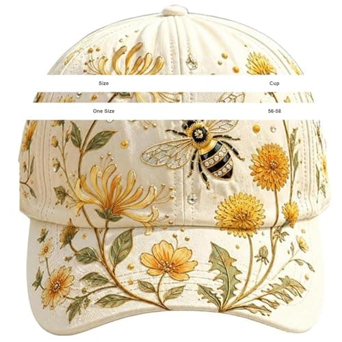 Light Violet Garden Morning Baseball Cap, Garden Morning Botanical Dad Hat, Adjustable Lightweight Hummingbird Hats Stylish for Travel Camping Walking Gift for Close People — view 3