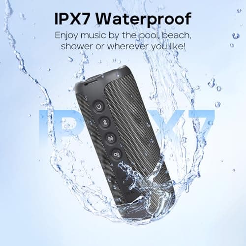 Tribit StormBox 2 Bluetooth Speaker, 34W, 360° Sound, 24H Playtime, IPX7 — view 5