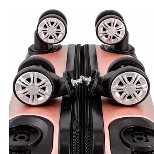 Underseat 45 X 36 x 20 cm Travel Trolley Case with Detachable Wheels (T-HC-US-1811) (Rose Gold) — view 6