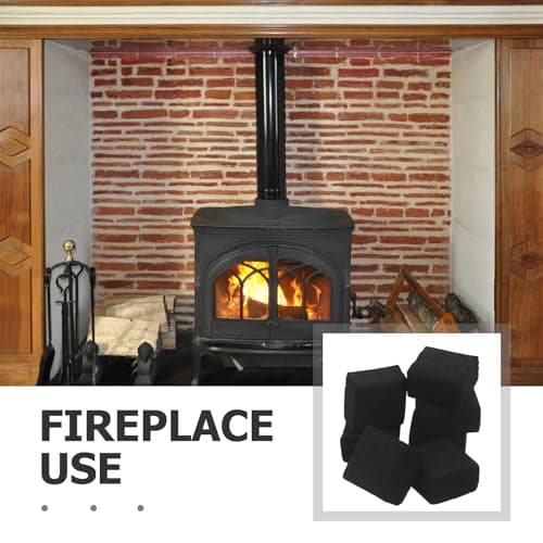 Healifty 24pcs Refillable Hand Warmer Charcoal Blocks for Incense Burner and Bakhoor, Square Smokeless Charcoal Made of Lightweight Material, Portable Censer Coal Suitable for Travel — view 3