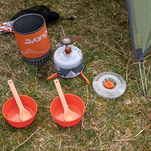 Vango Atom Compact Camping Gas Stove 3000W Mini Pocket Backpacking Cooking Folding Burner for Outdoor Trekking Hiking Mountaineering — view 4