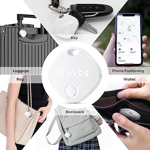 ATUVOS Air Tag Tracker Item Finder-2 Pack, (iOS Only) — view 6