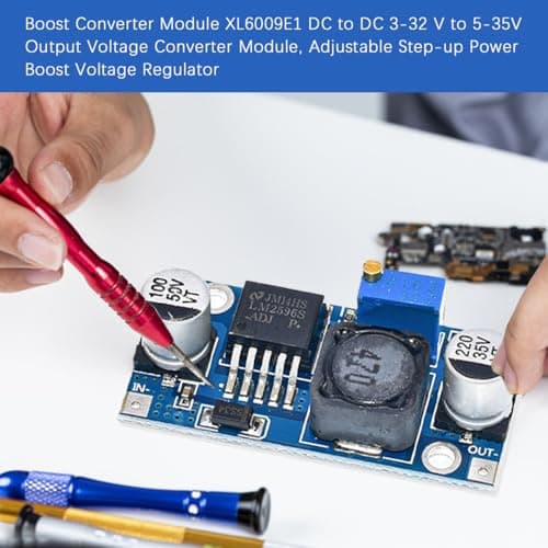 LM2596 Buck Converter & Voltage Regulator Module (5 Pack) - Adjustable Step Down DC to DC Power Supply,3.0-40V to 1.5-35V Output,High Efficiency for DIY Electronics,Arduino,Raspberry Pi Projects — view 6